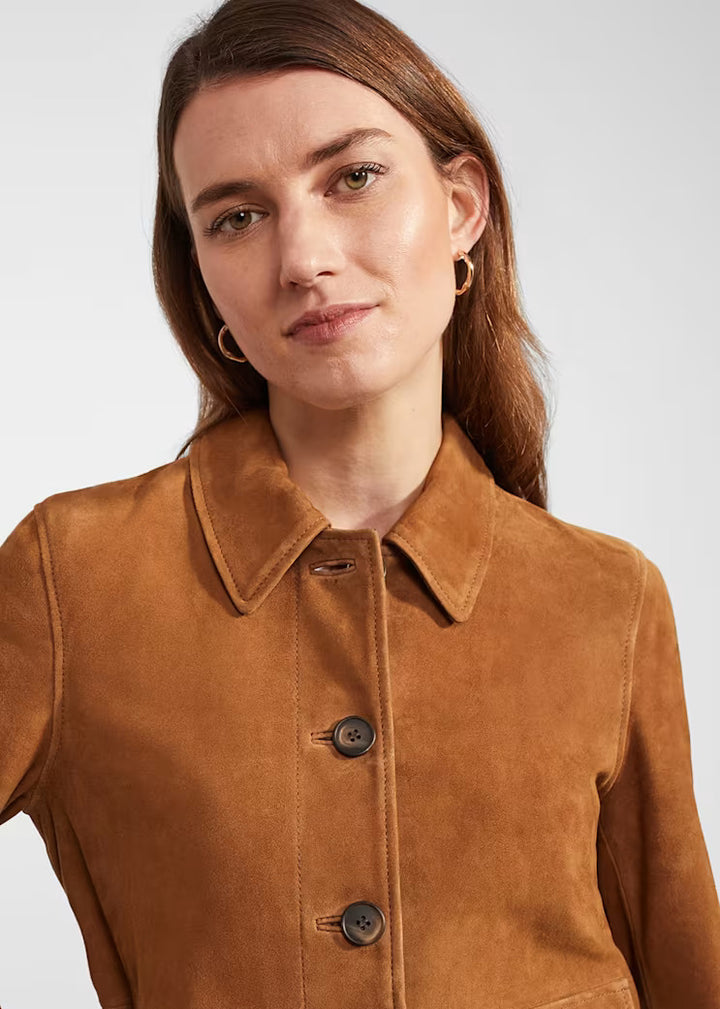 Made in USA Suede Jacket for Women
