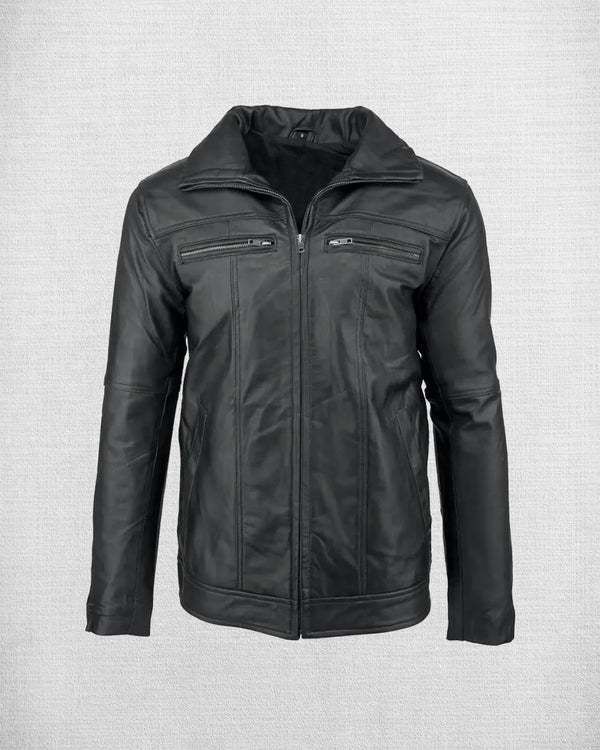 PITBULL LEDERJACKE | HERREN CELEBRITY LEDERJACKE | ECHTE LEDERJACKE