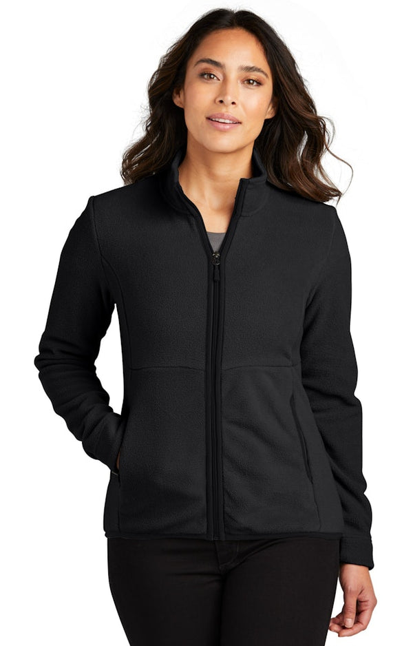 Casual fleece jacket with stand collar in USA