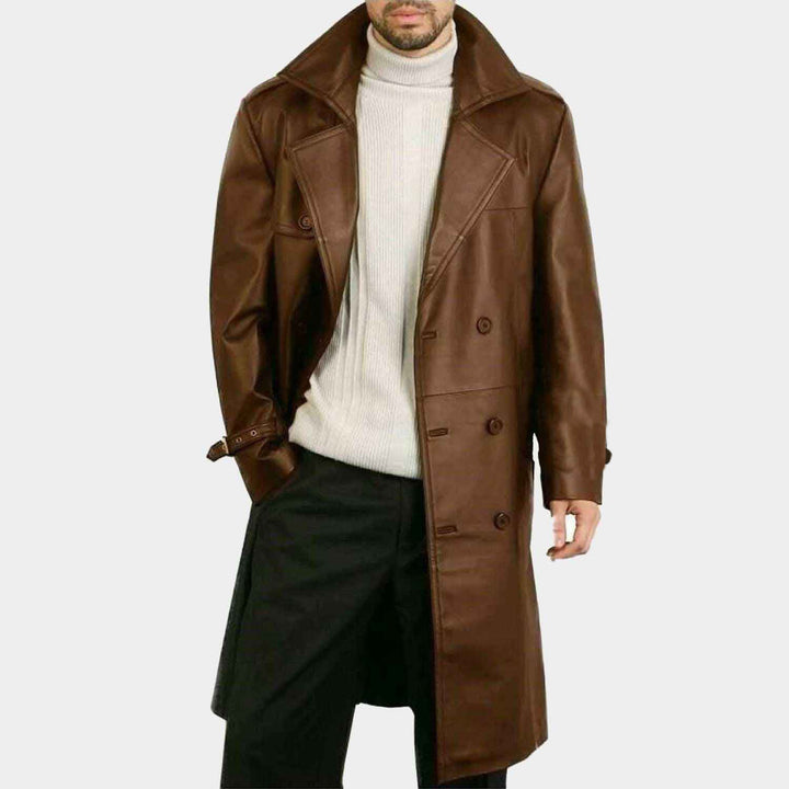 Brown Trench Coat for men