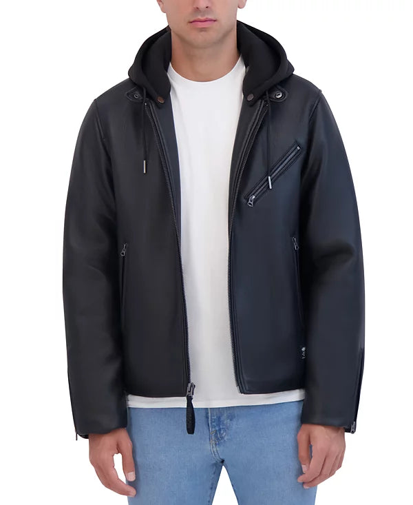 Hudson removable hooded jacket for cold weather