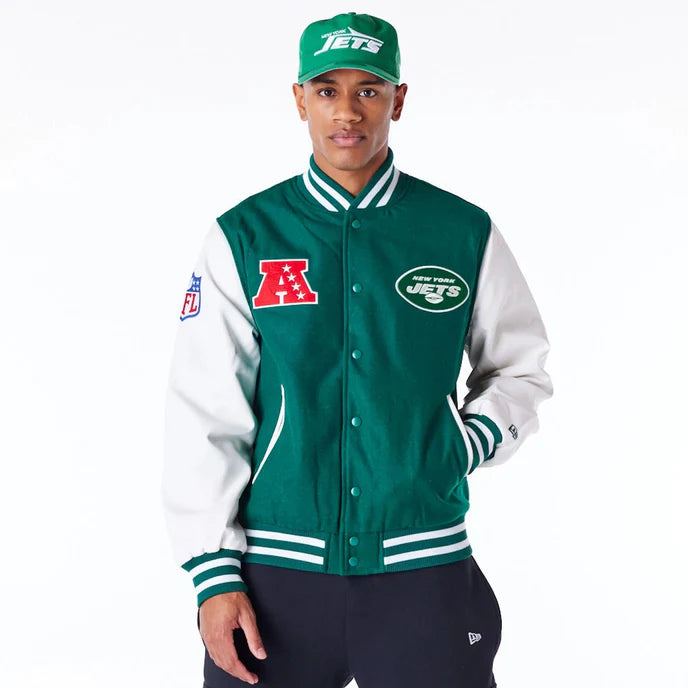 New York Jets Varsity Jacket Ideal for Game Day in United state market