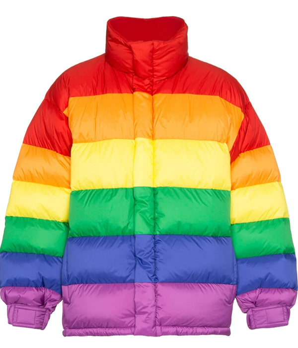 Rainbow Gooba Puffer Jacket
