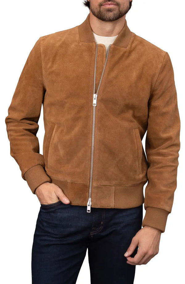 Men Suede Jacket