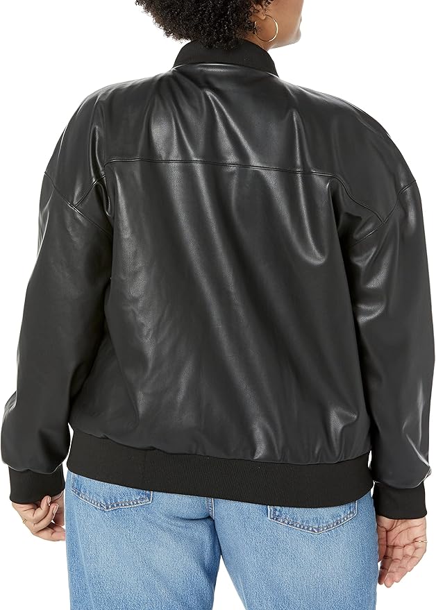 stylish women bomber leather jacket in usa