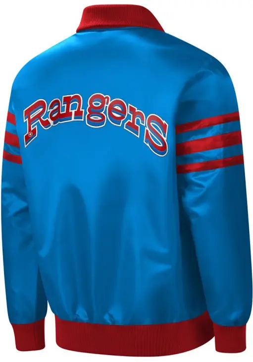Texas Rangers Mens Light Blue Captain III Coop Jacket