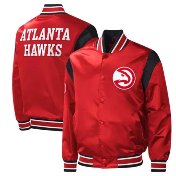 NBA Atlanta Hawks Satin Jacket by TJS