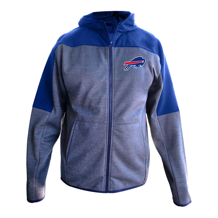 Buffalo Bills big and tall primary logo full zip jacket

