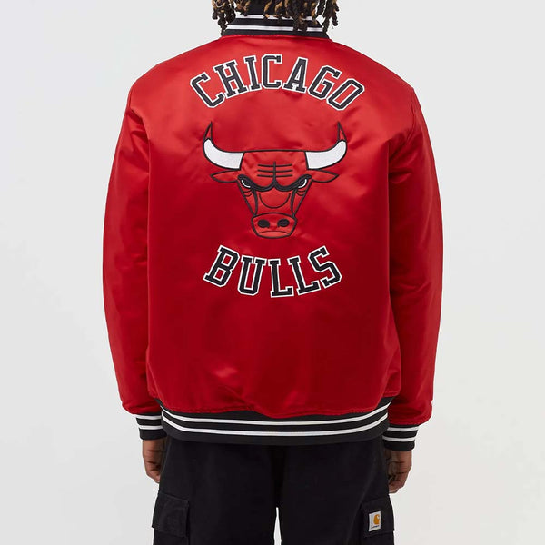 NBA SATIN JACKET CHICAGO BULLS by TJS