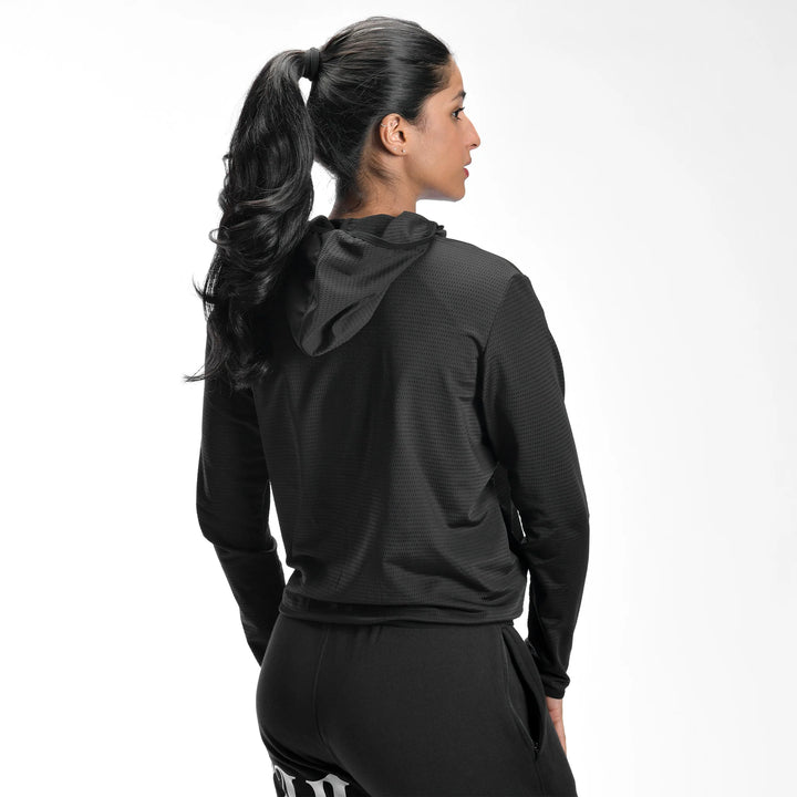 Women's sporty mesh jacket with full sleeves in USA