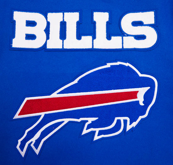 Buffalo Bills Ribbed Wool Jacket for Fans
