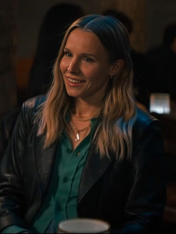 Kristen Bell in 2024 black blazer from Nobody Wants This in USA