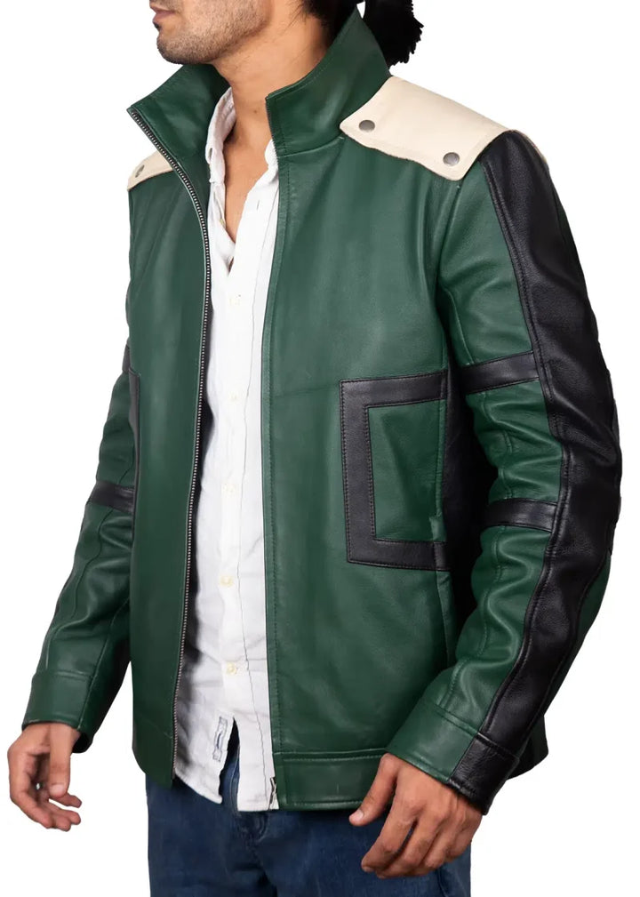 Hero-themed Deku jacket for My Hero Academia enthusiasts in USA