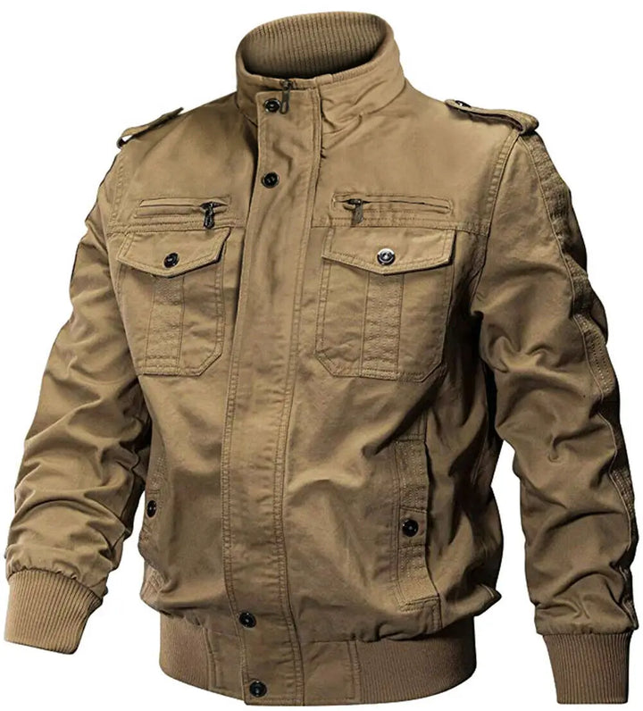 Air Force Pilot Brown Bomber Jacket for Men