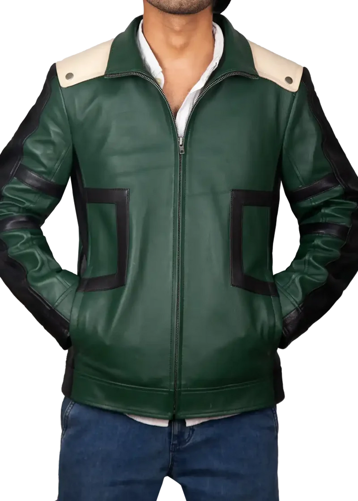 Unisex My Hero Academia jacket featuring Deku design in USA