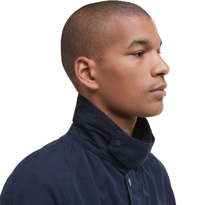 Versatile men's tracker jacket for casual outings in American Style