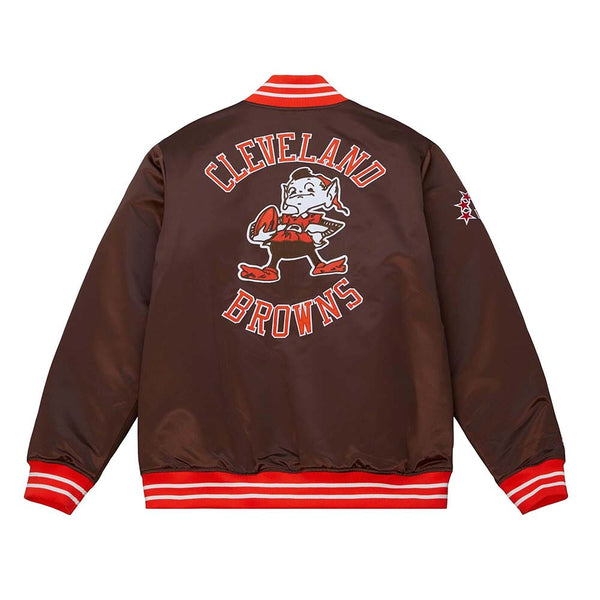 NFL Satin Jacket Cleveland Browns by TJS