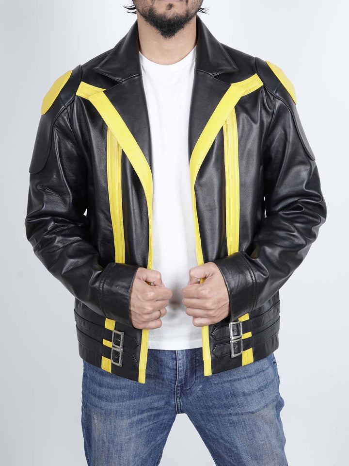 Stylish men's Poke Spark yellow team leader jacket in USA