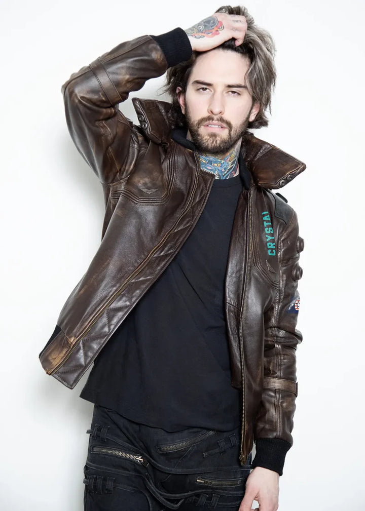 Unisex cyberpunk-inspired samurai jacket for streetwear in USA