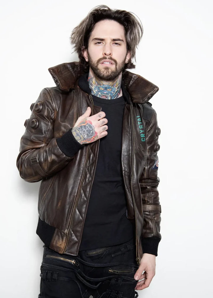 Stylish samurai jacket with cyberpunk aesthetic in USA
