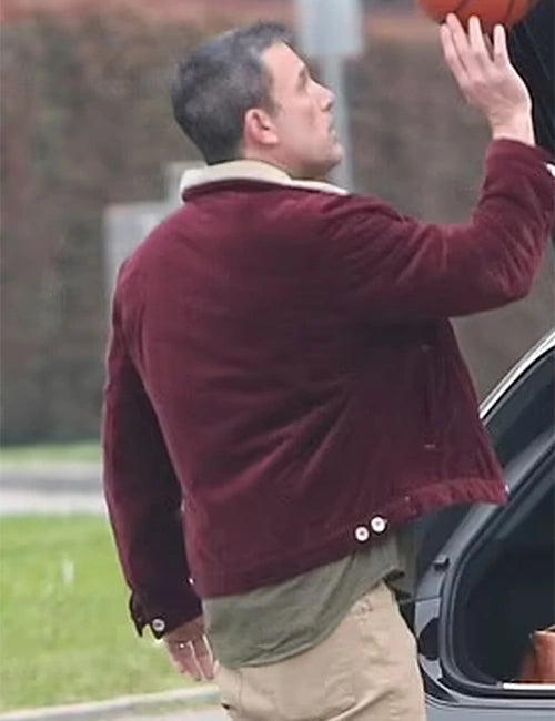 Ben Affleck The Accountant 2 Maroon Jacket in UK