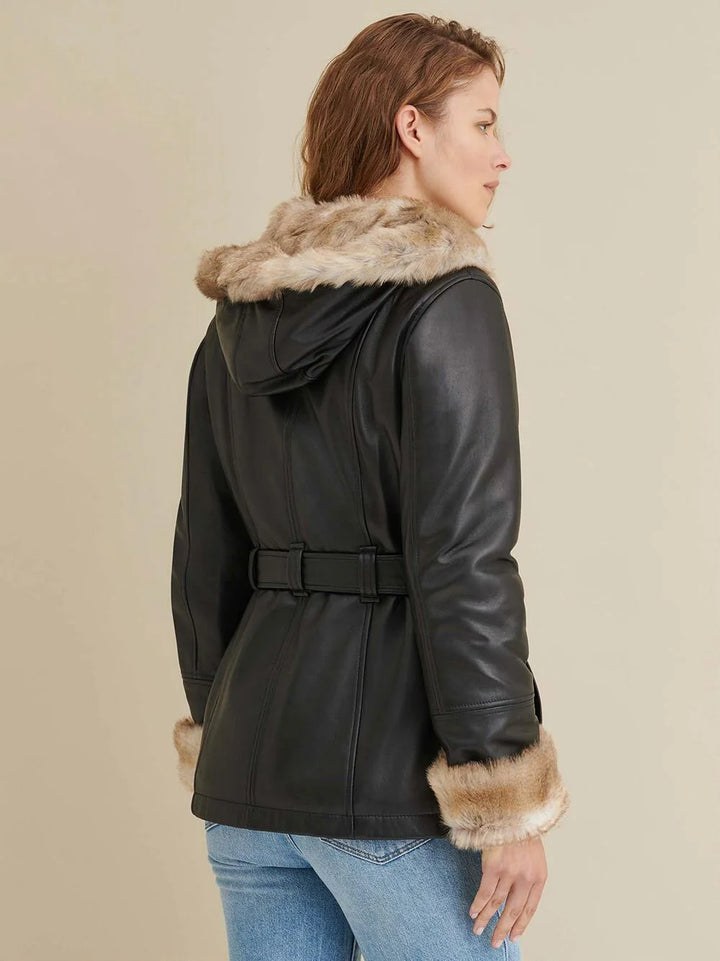 Casual Women's Hooded Coat
