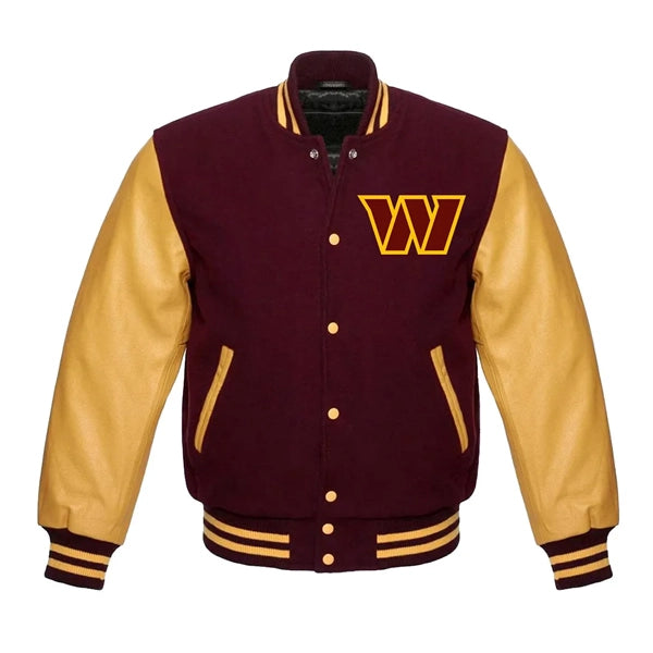 Washington Commanders Letterman Jacket