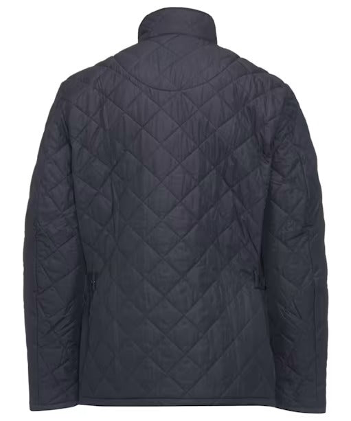 Men's city-style quilted jacket in 100% polyester