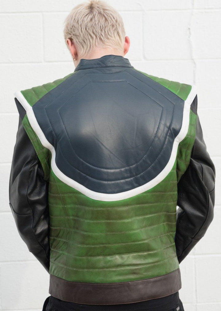 Men’s cosplay jacket featuring Broly and Bardock design in USA