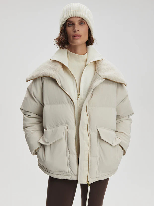 elegant design puffer jacket in usa