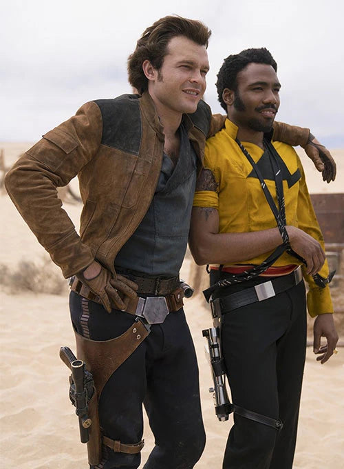 Solo A Star Wars Story brown jacket

