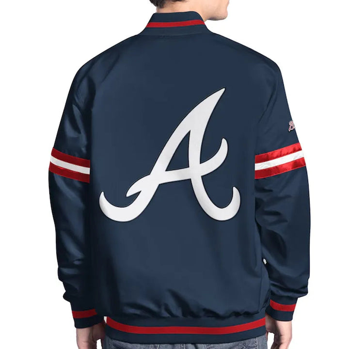 MLB Atlanta Braves Unisex Satin Bomber Jacket

