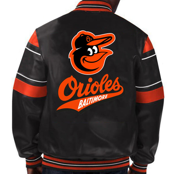 MLB Baltimore Orioles Leather Jacket