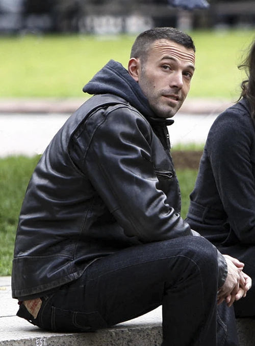 Ben Affleck The Town Leather Jacket in USA market