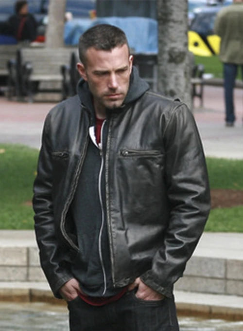 Channel Your Inner Doug MacRay with this Leather Jacket in France style