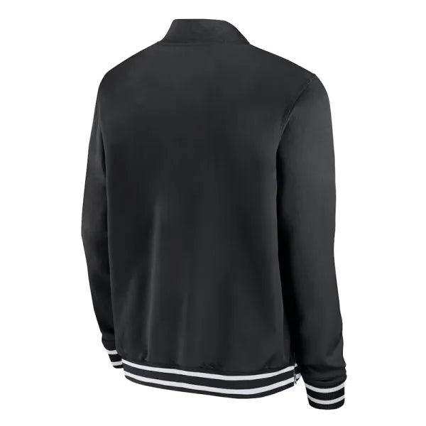 Miami Marlins twill applique logo bomber jacket in USA