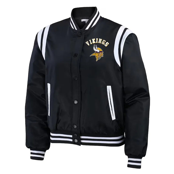 NFL Vikings lightweight nylon windbreaker jacket in USA