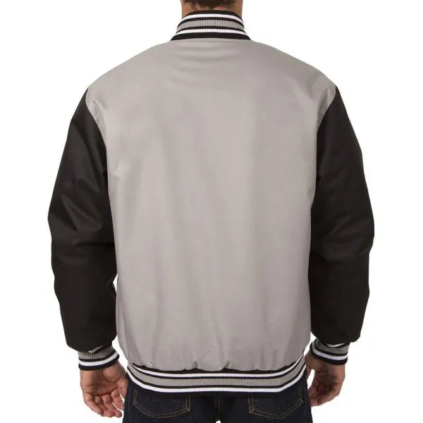 Two-tone Raiders front hit jacket for men in USA