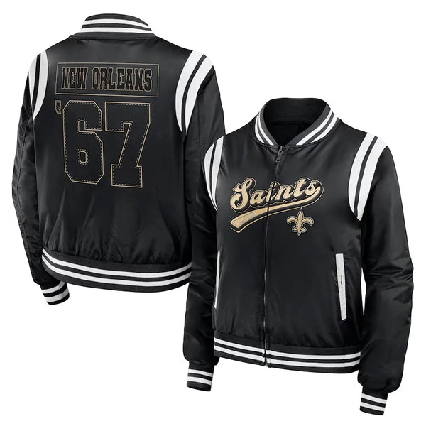 NFL New Orleans Saints Nylon Jacket Men and Women