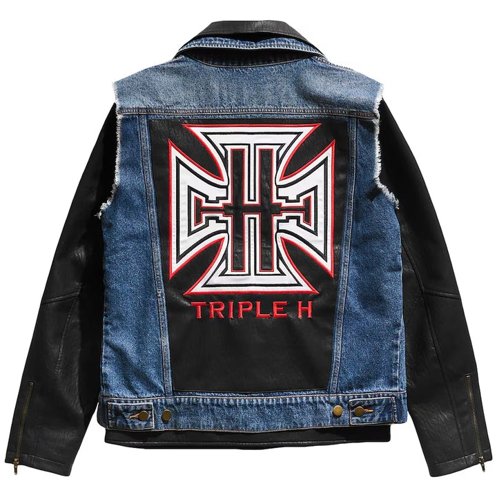 WWE The Game denim jacket with logos
