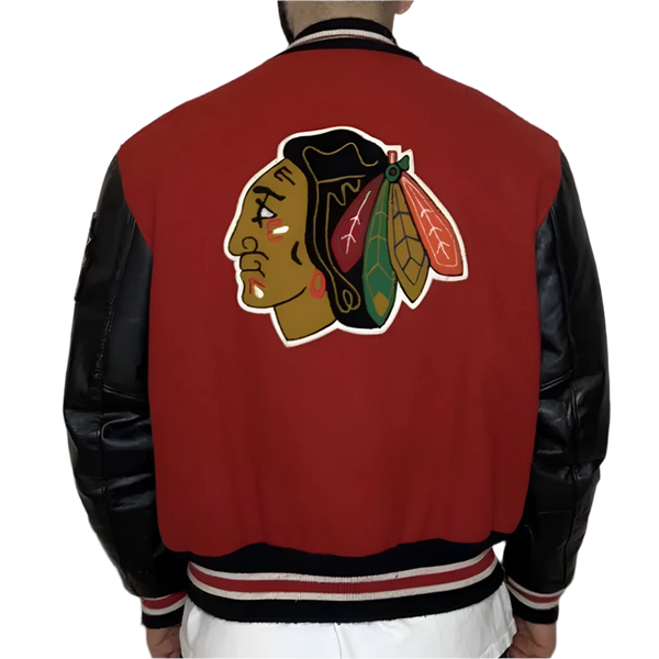 Chicago Blackhawks Campbell Varsity Jacket