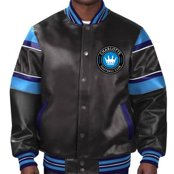 MLS Charlotte FC Leather Jacket