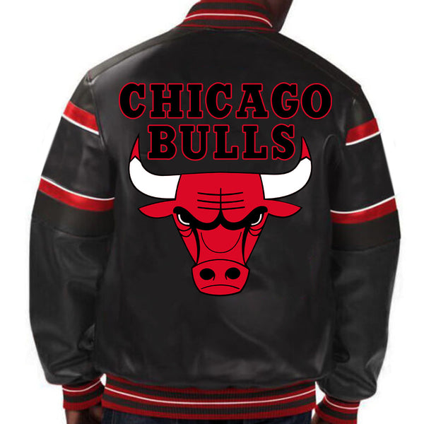 NBA Chicago Bulls Leather Jacket For Men and Women