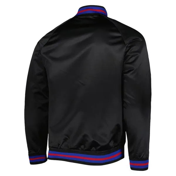 Cubs bomber jacket with front logo

