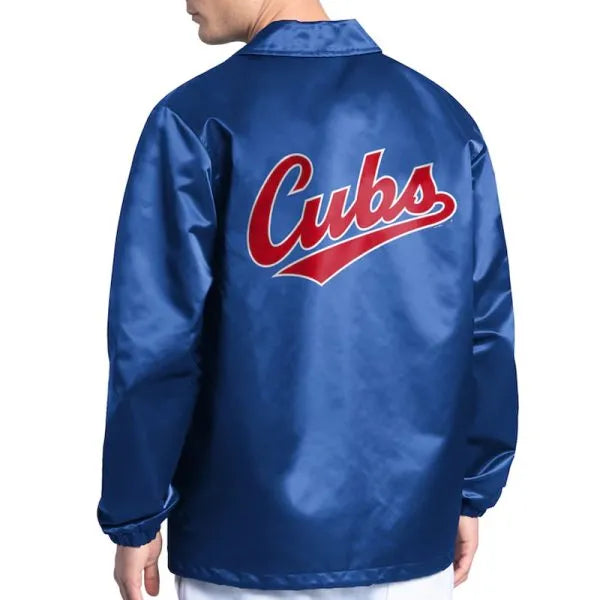 Cubs Point Man nylon jacket front view

