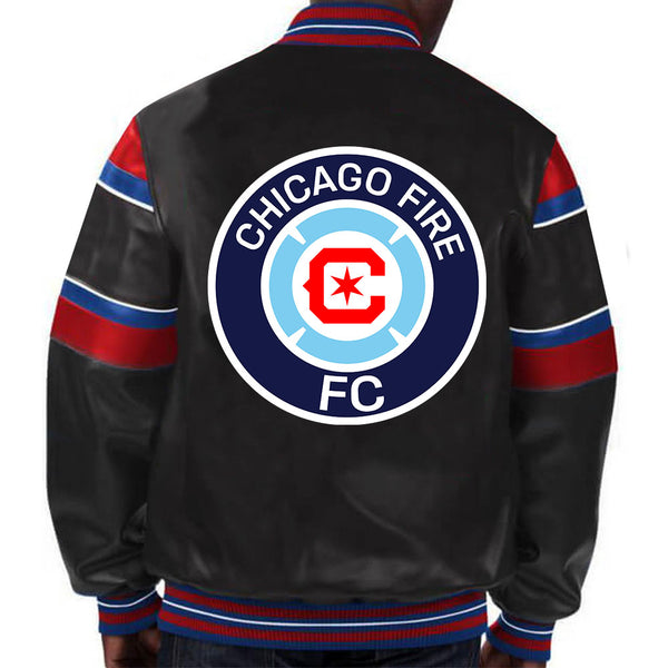 MLS Chicago Fire FC Leather Jacket