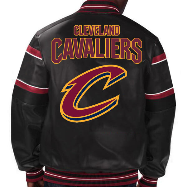 NBA Cleveland Cavaliers Leather Jacket For Men and Women