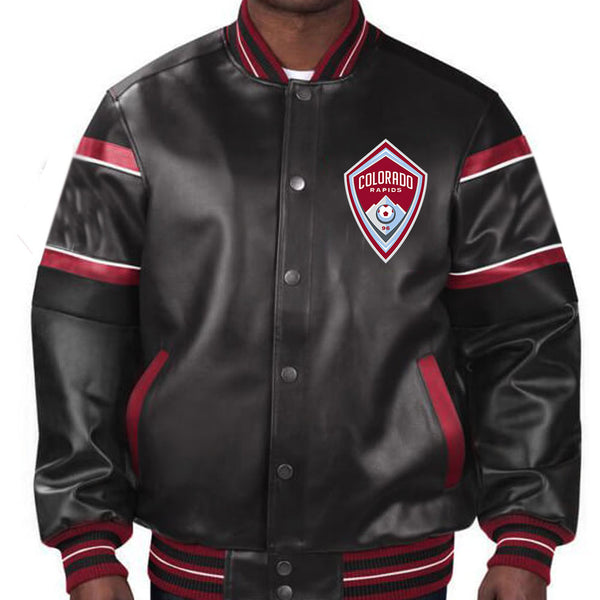 MLS Colorado Rapids Leather Jacket