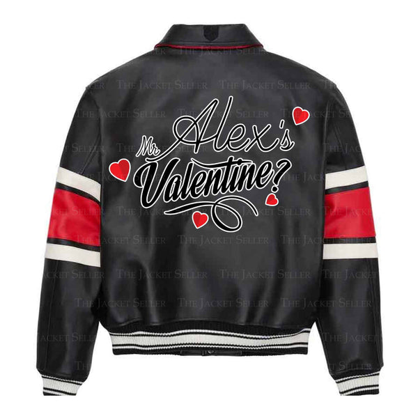 Valentine Special Mr and Mrs Custom Name Leather Jacket | Valentine Gift Jacket | Personalized Leather Jacket