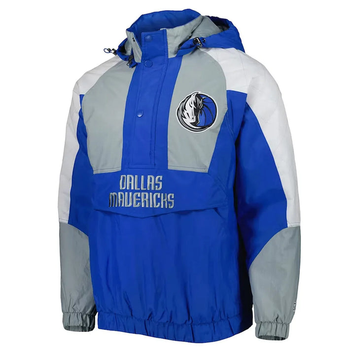 Dallas Mavericks Royal Blue Pullover Hoodie in American Style